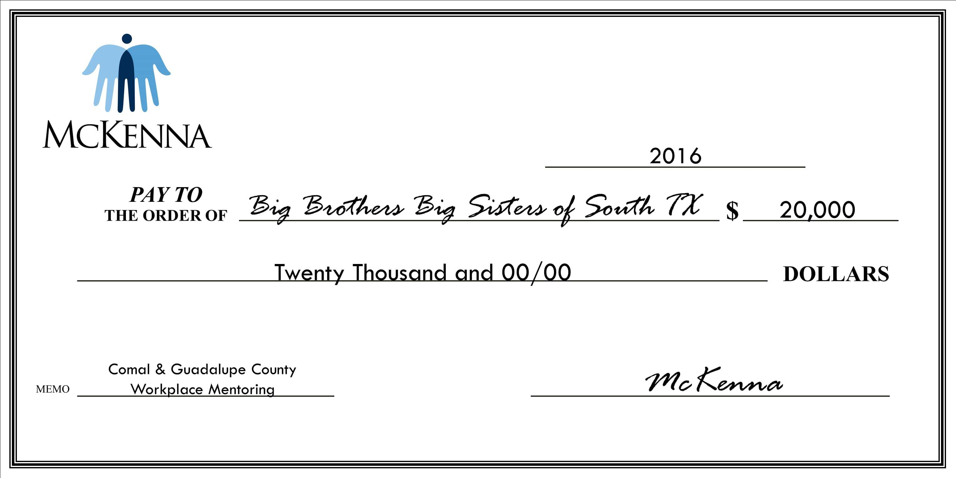 Big Brothers Big Sisters of South Texas - $20,000