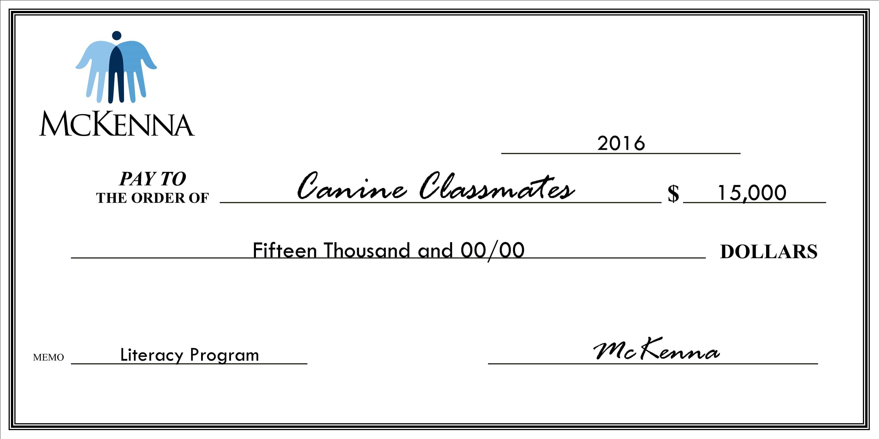 Canine Classmates - $15,000