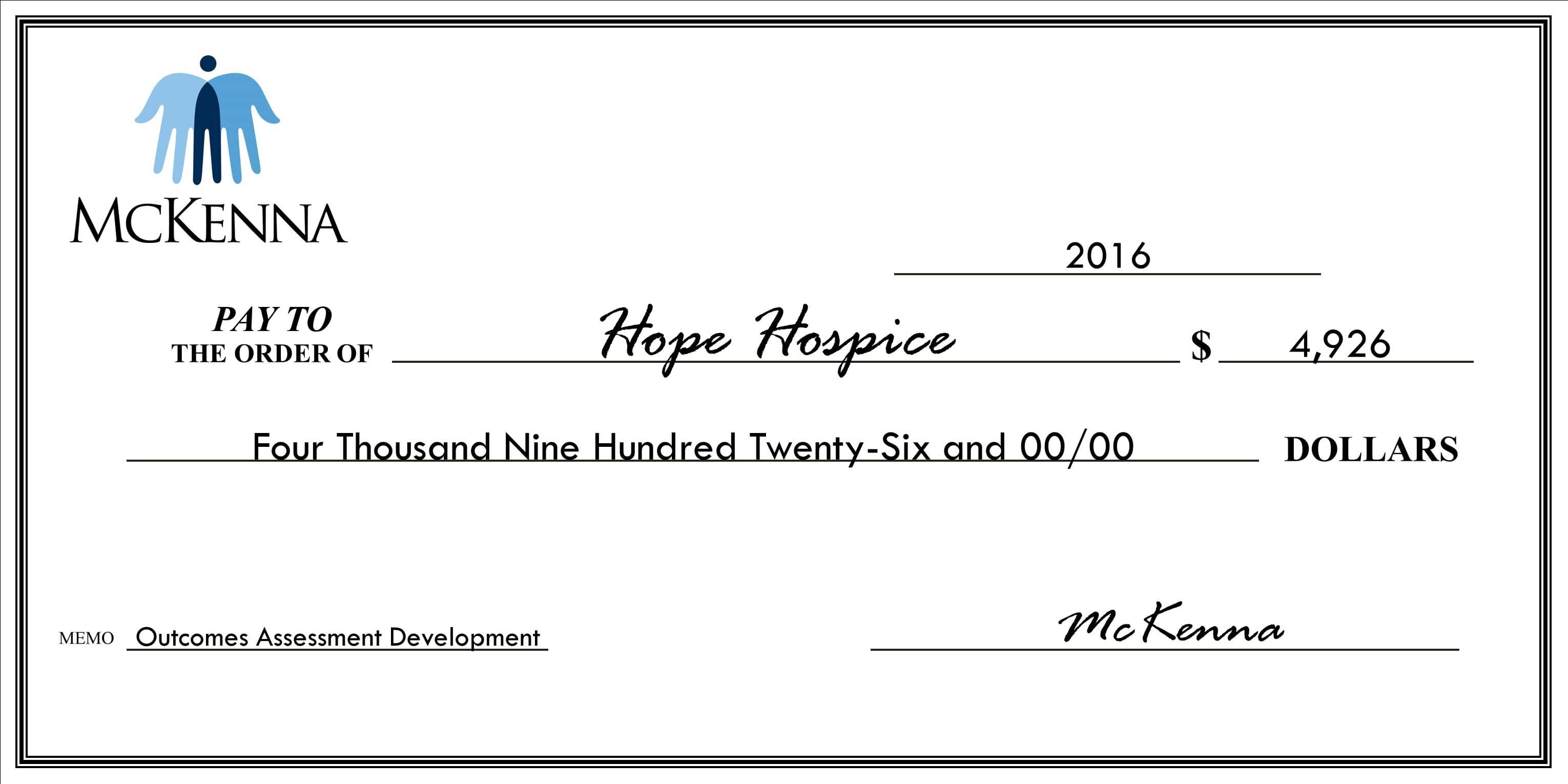 Hope Hospice - $9,926